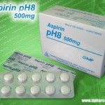 Thu hồi một lô thuốc Aspirin pH8 500mg